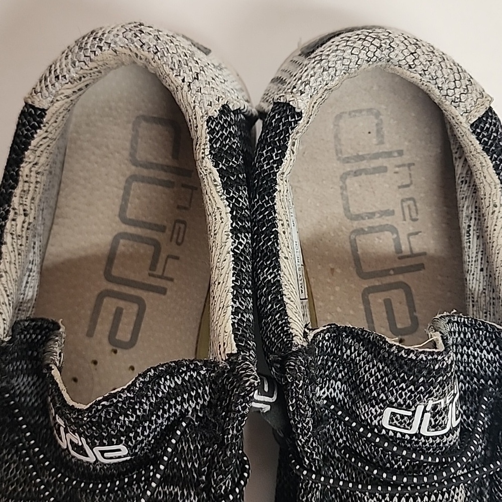 Hey Dude Wally Stretch Meteorite Sz 8L/6.5M Unisex Slip-on Boat Loafer Shoes - Picture 3 of 12